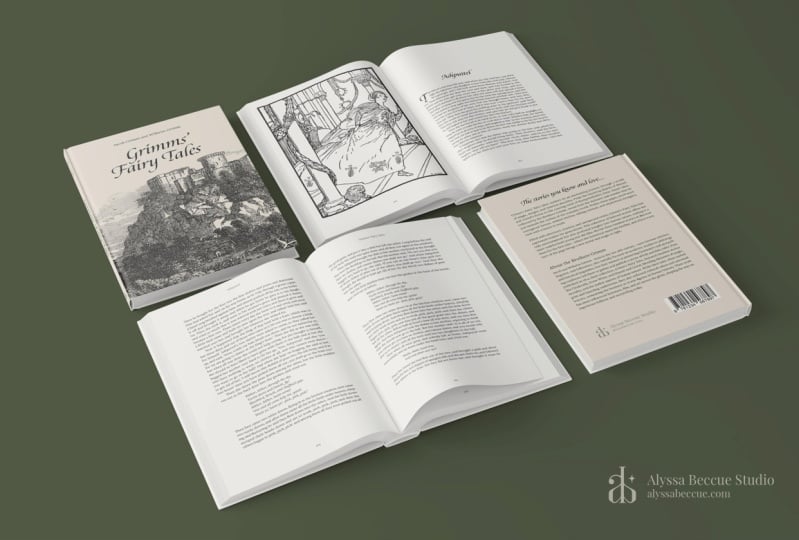 Grimms' Fairy Tales Book - A. Beccue