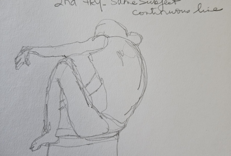 Exercises for figure drawing