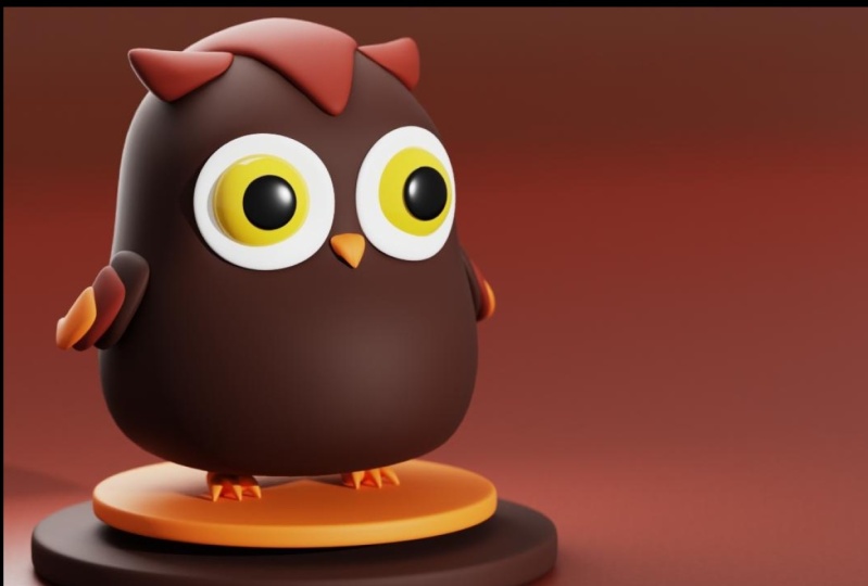 Funny owl