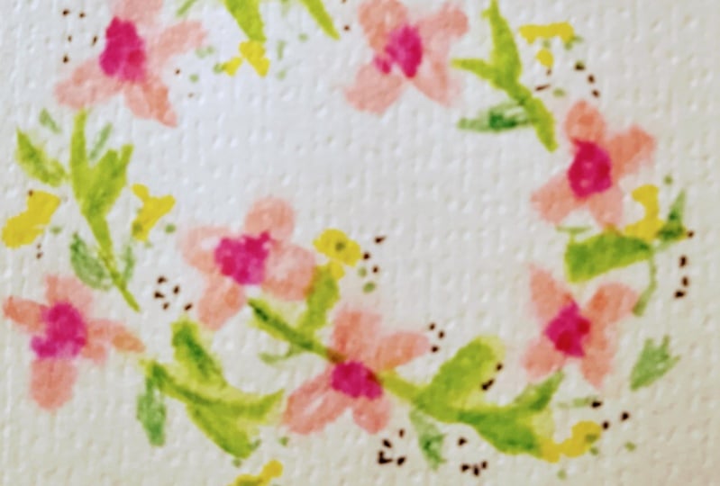 Watercolor brush pen