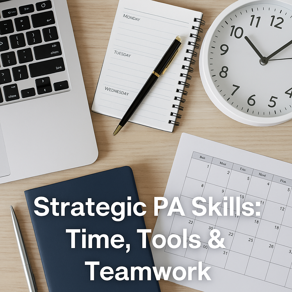 Strategic PA Skills: Time, Tools & Teamwork - student project
