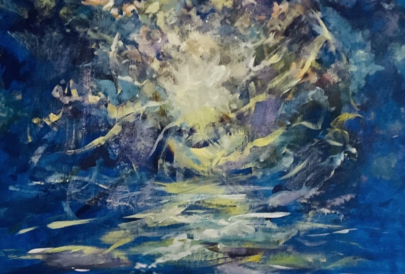 Free Expressionism - Midnight Storm Brewing