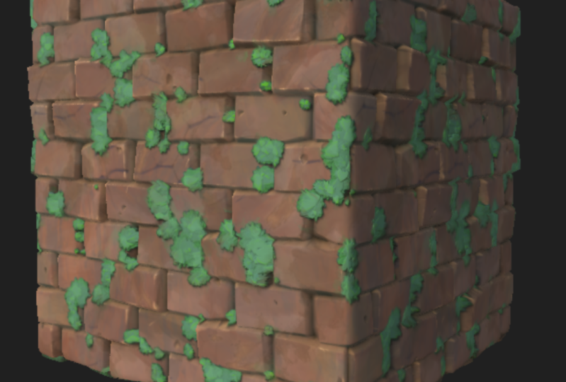 Stylized bricks