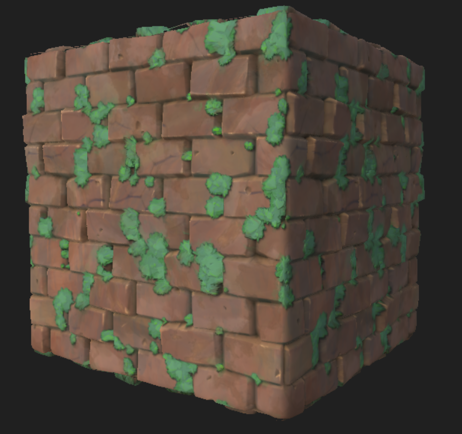 Stylized bricks - student project