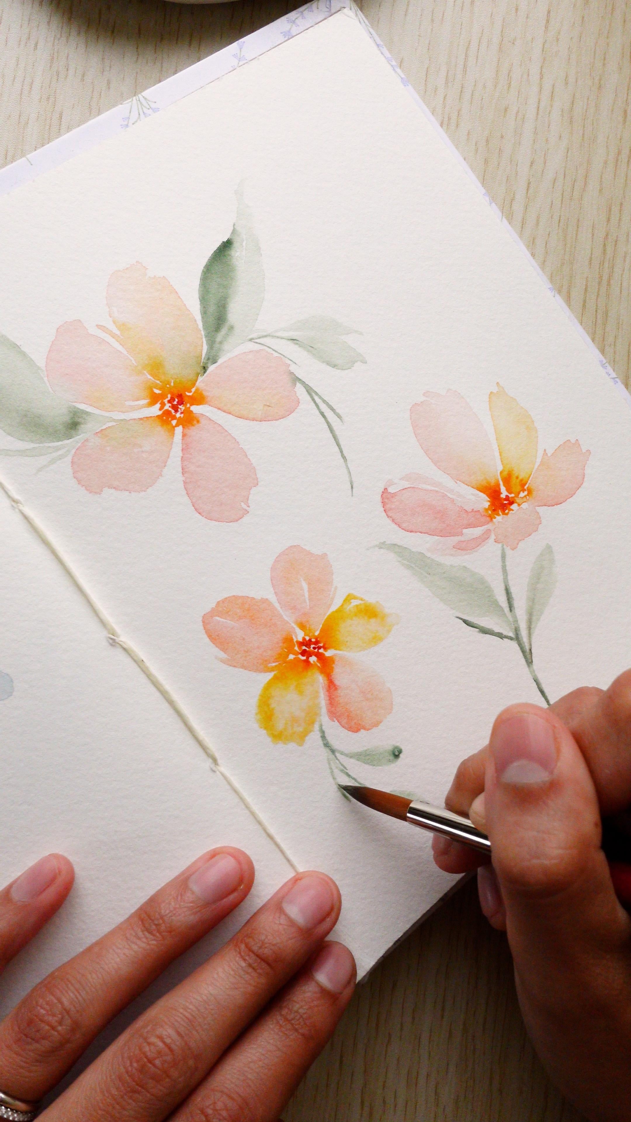 Loose Floral Instagram Reel - student project