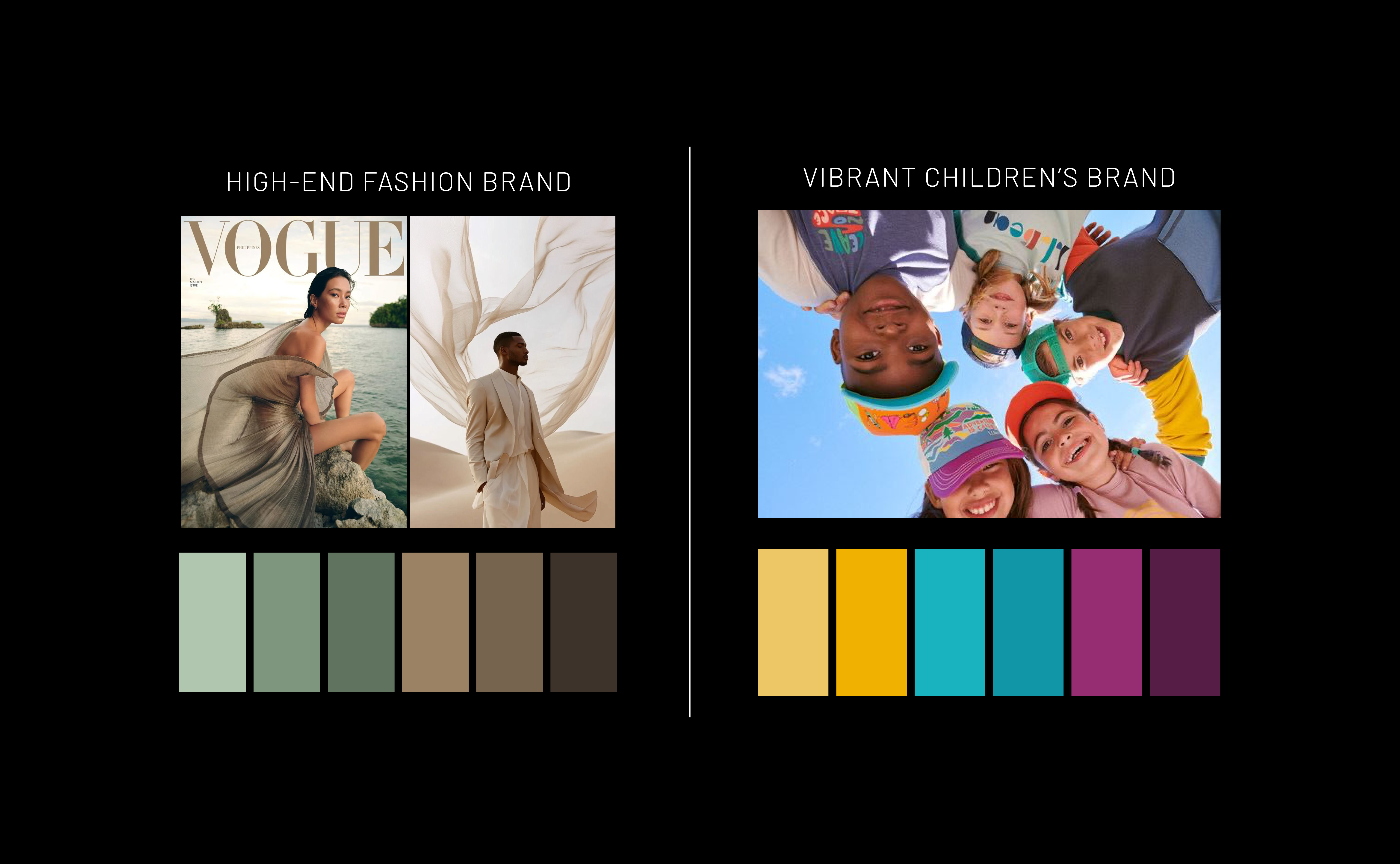 Color Theory Basics - Color Palettes - student project