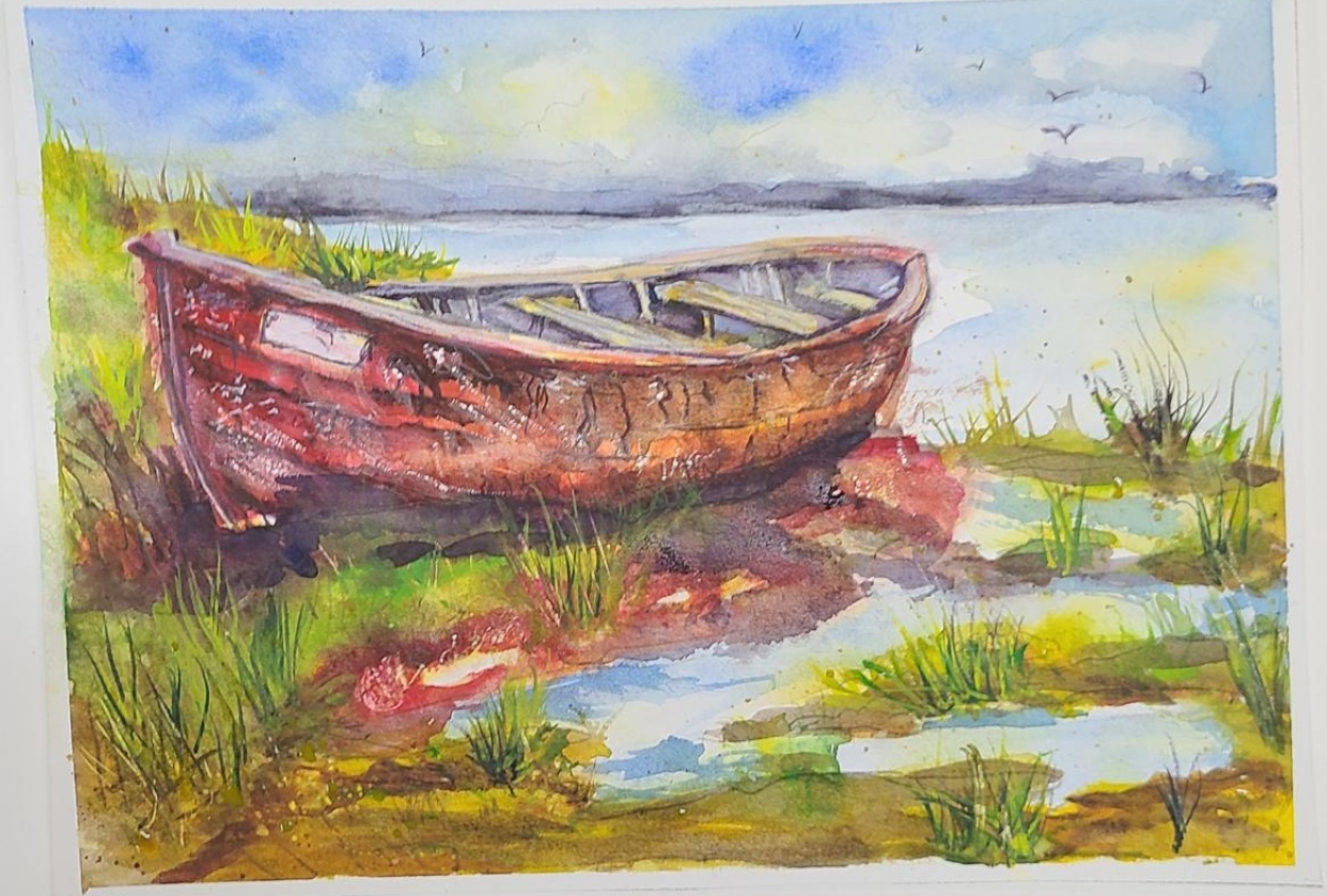 Old Red Boat - student project