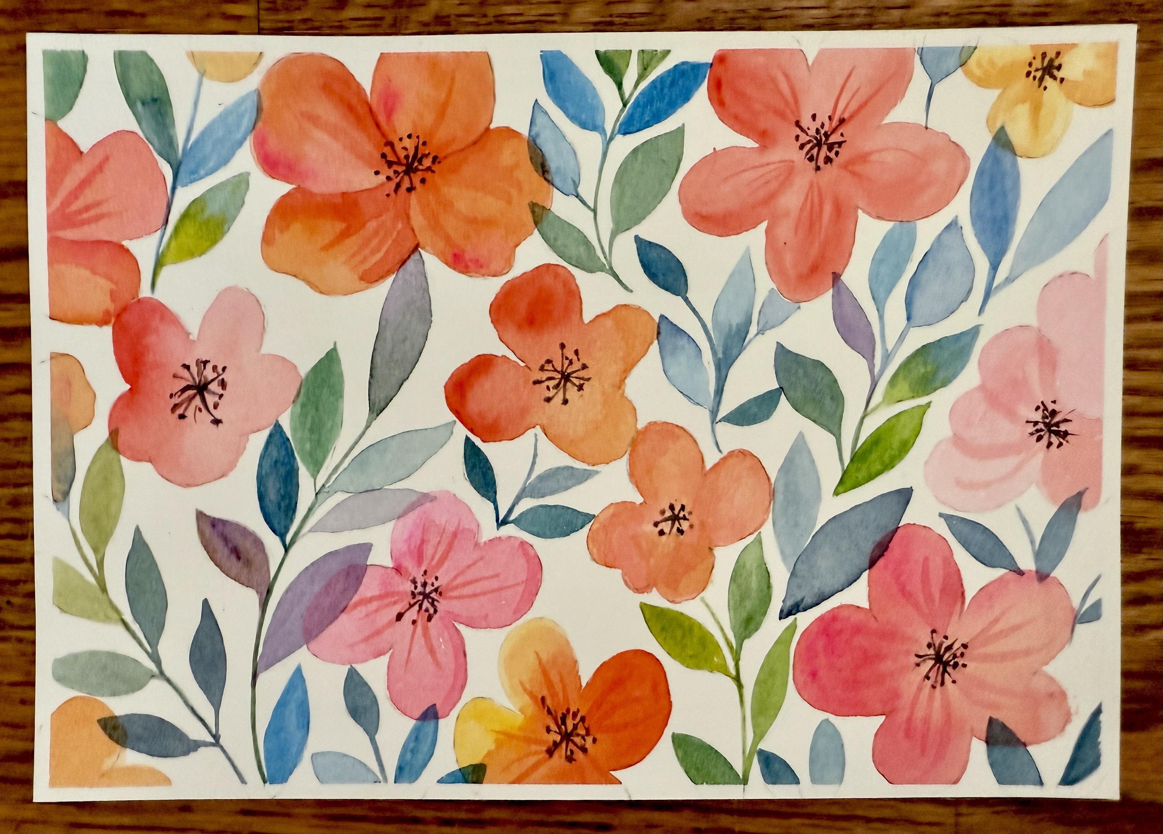 Floral Pattern - student project