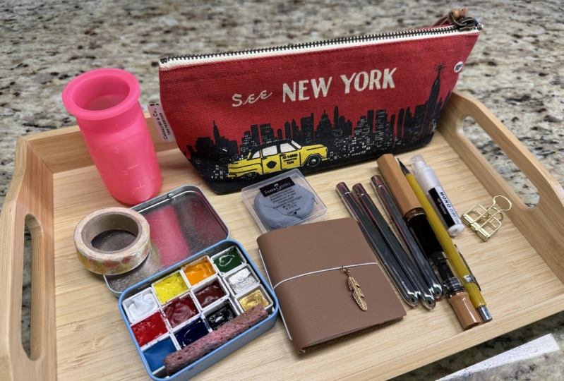 Watercolor Travel Art Kit