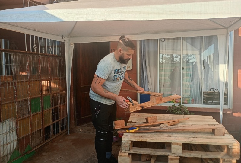 Hombre trabajando