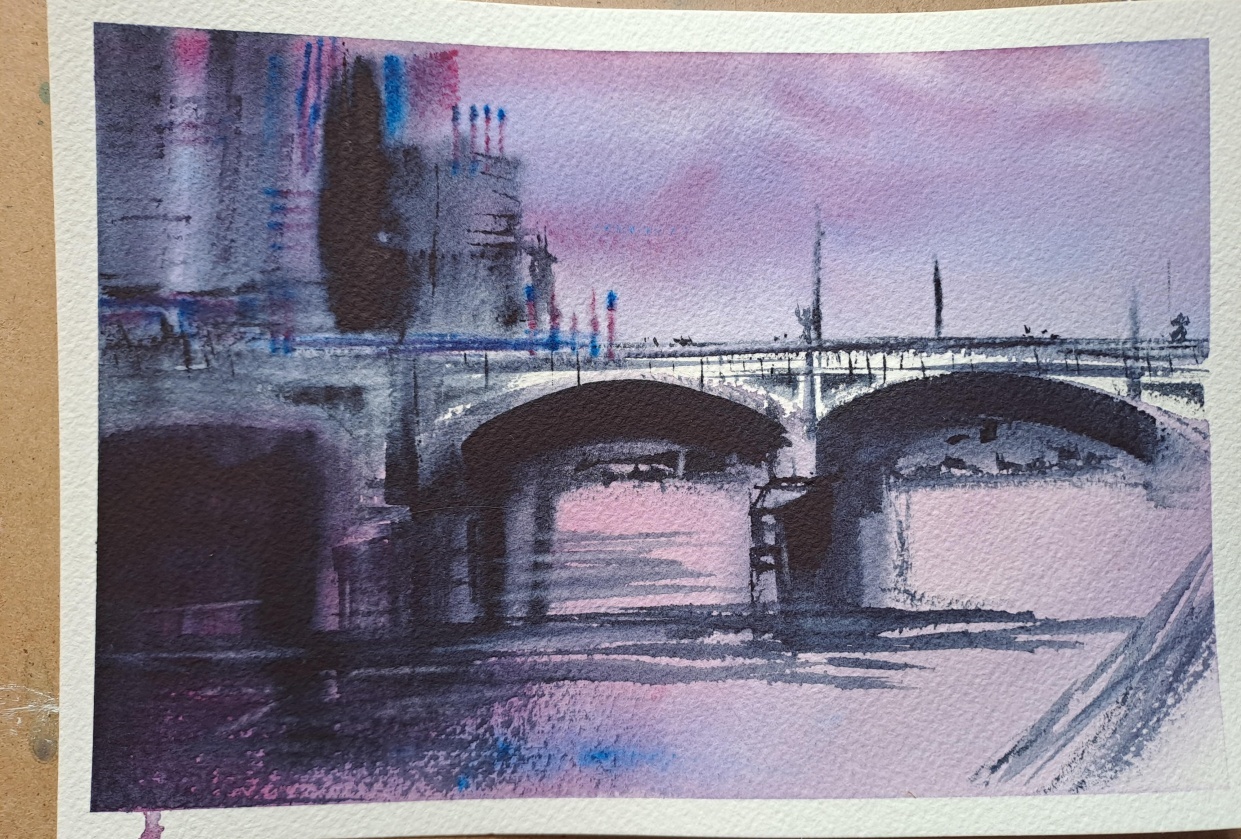Bridge over Melbourne' s water - student project