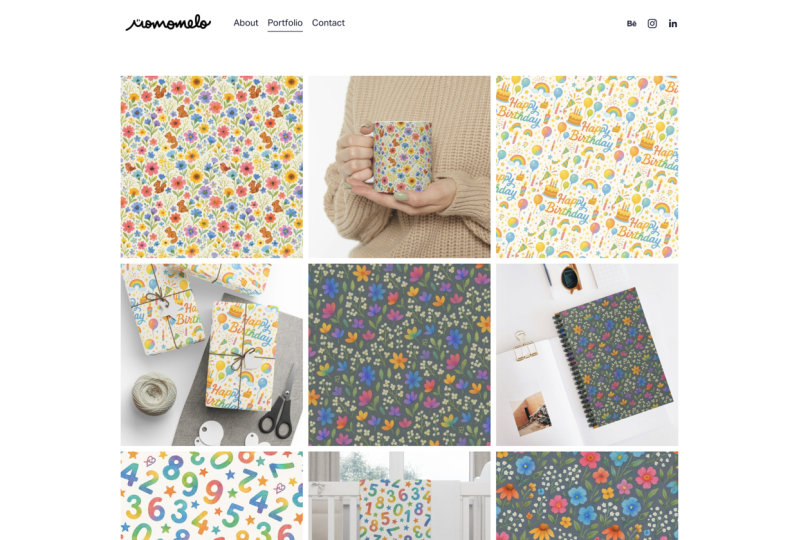 Squarespace for Momomelo