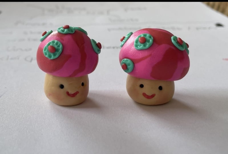 happy mushroom