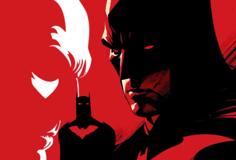 batman en negativo poster