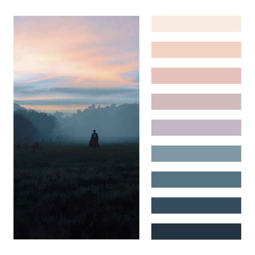 Custom Palette Generated from Image - student project