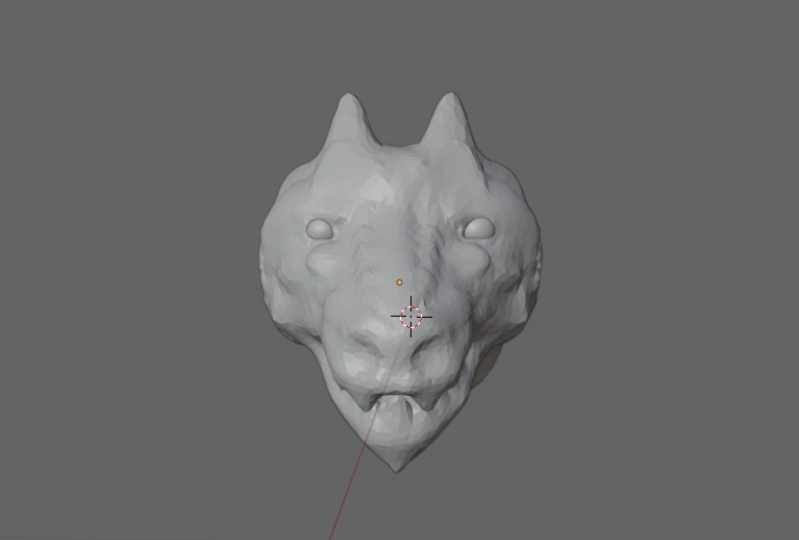 My dragon/lion head.