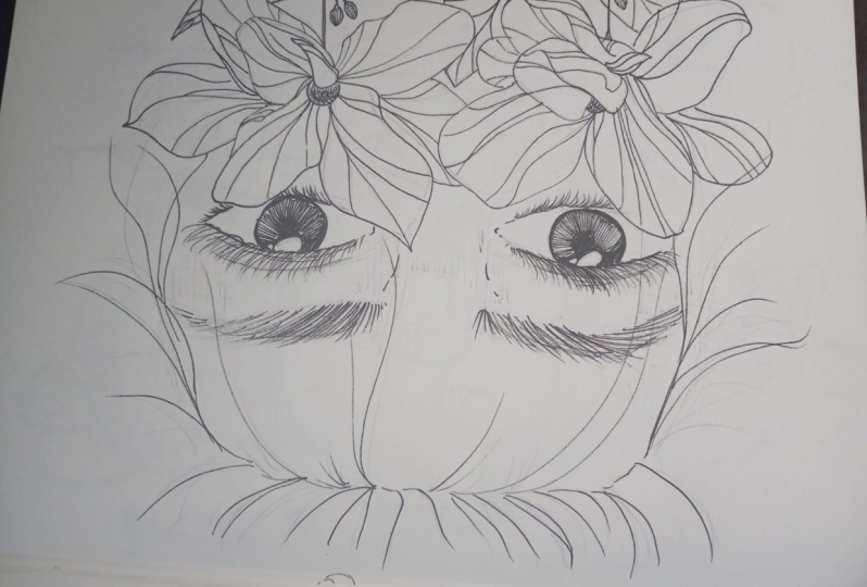 dibujo ojos