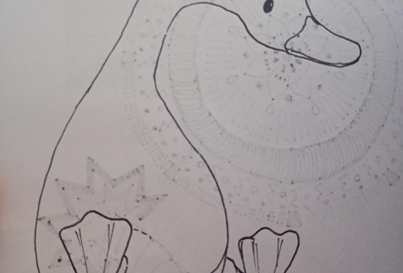 Dibujo ave