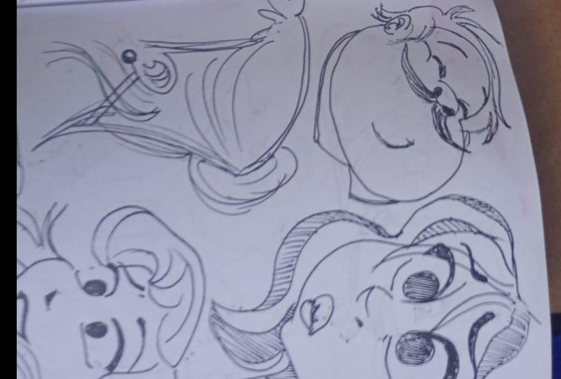 dibujos rostros