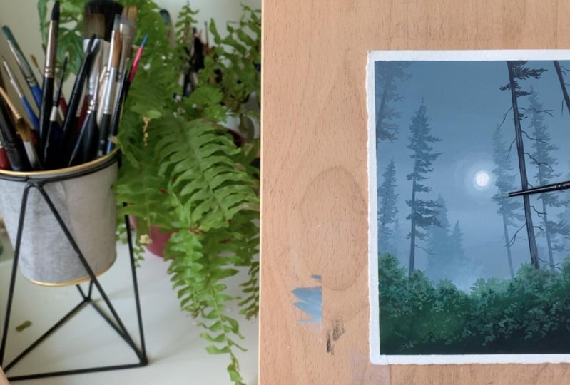 Foggy Landscape