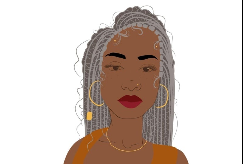 Afros, Curls, Braids & Edges: Illustrate Black Hair in Adobe Fresco