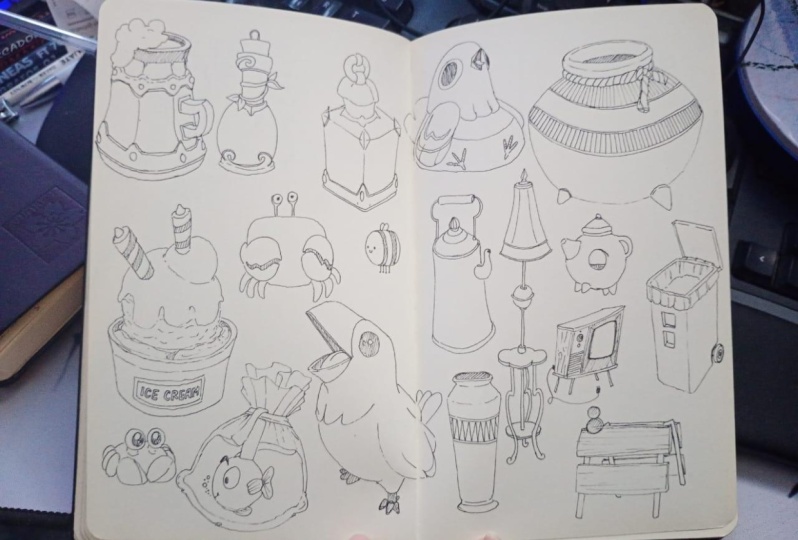 bocetos ilustrados