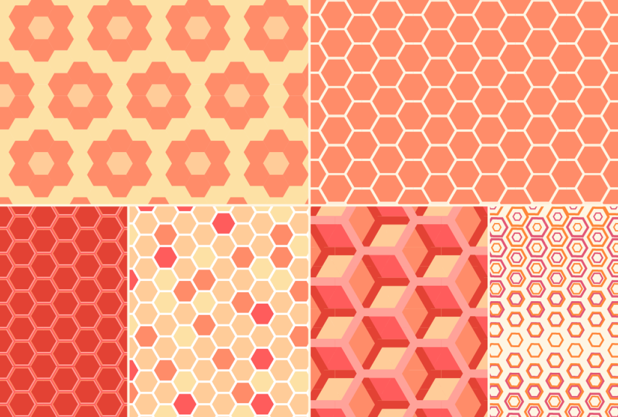 Hexagon Patterns - student project