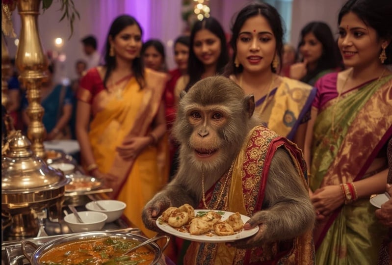 Monkey Ai Generated