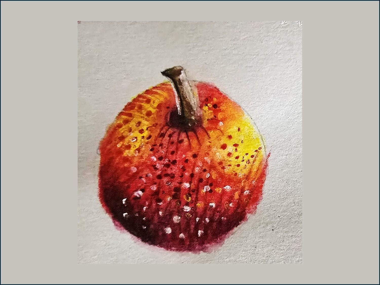 Following Along with Inktense - student project