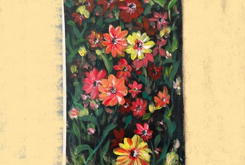 Learn to paint loose florals
