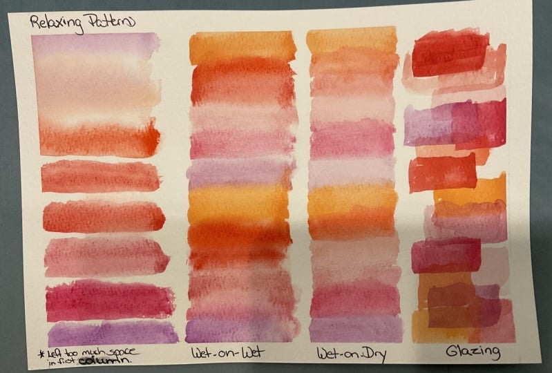 Relaxing Patterns