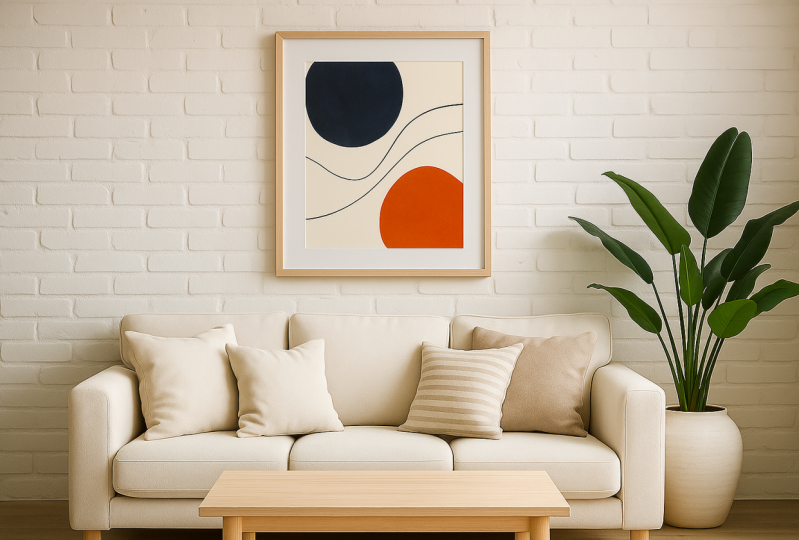 Frame Mockups for stylish interiors