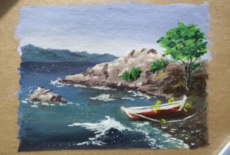 Expressive Gouache Techniques
