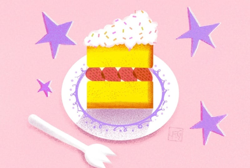 Cake and Stars