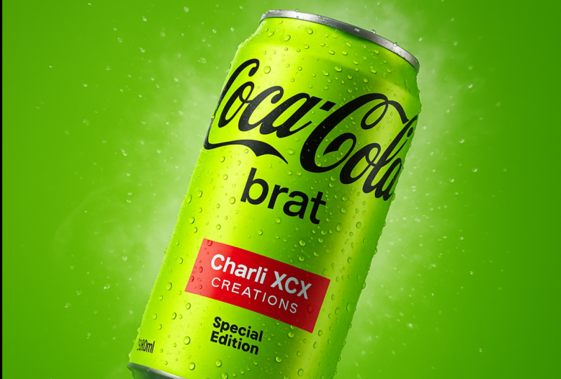 "Coca-cola Brat - Charli XCX" - Study Project by Maria Hoff