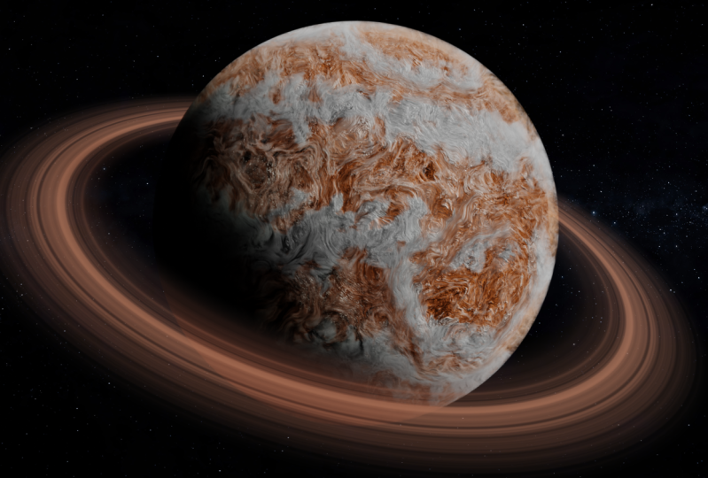 Making the Gas Planet a Real Volume