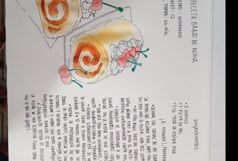 receta ilustrada