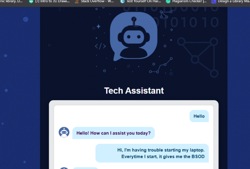 Tech Assistant Bot