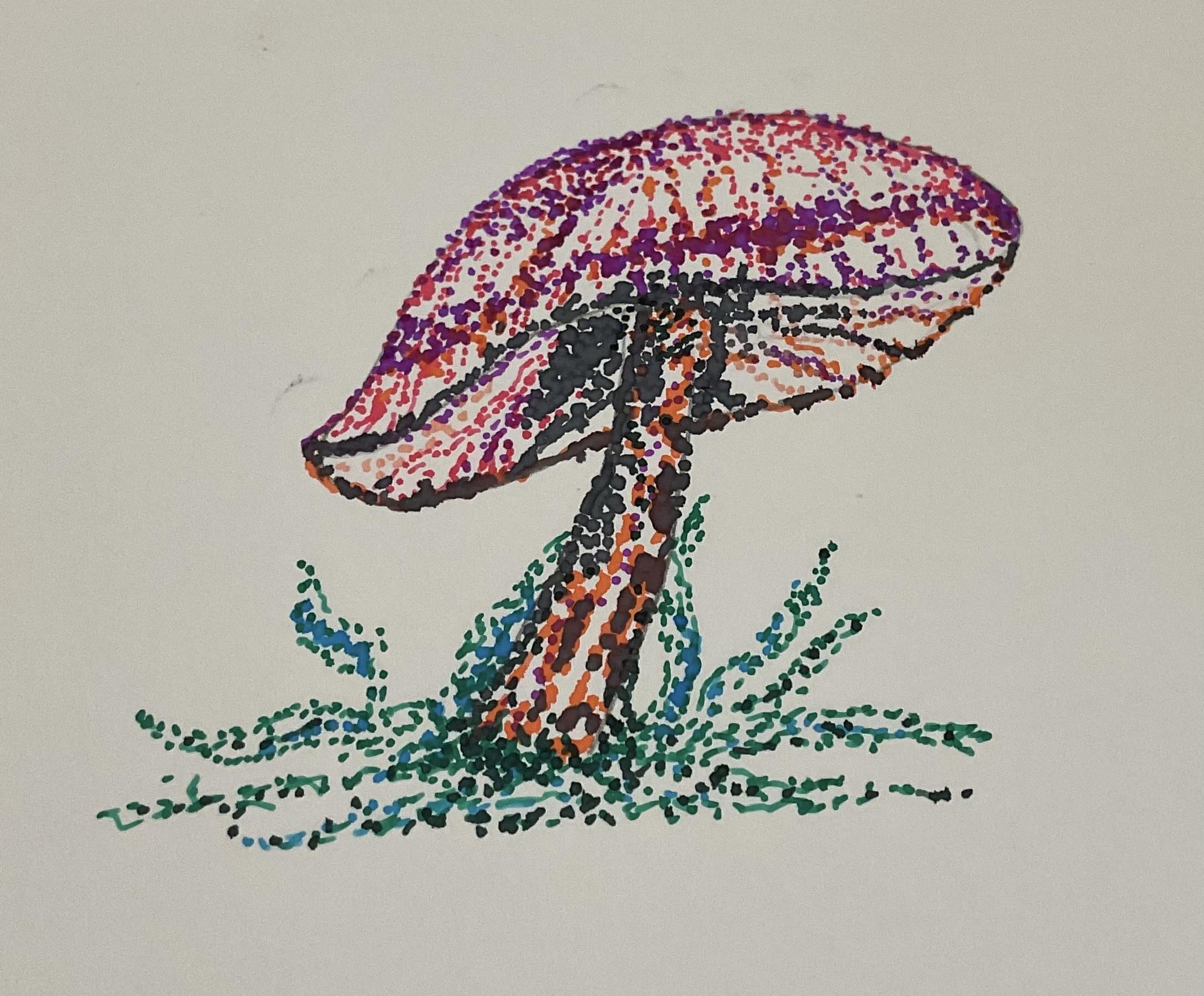 Getting Started With Stippling and Dot Work - student project