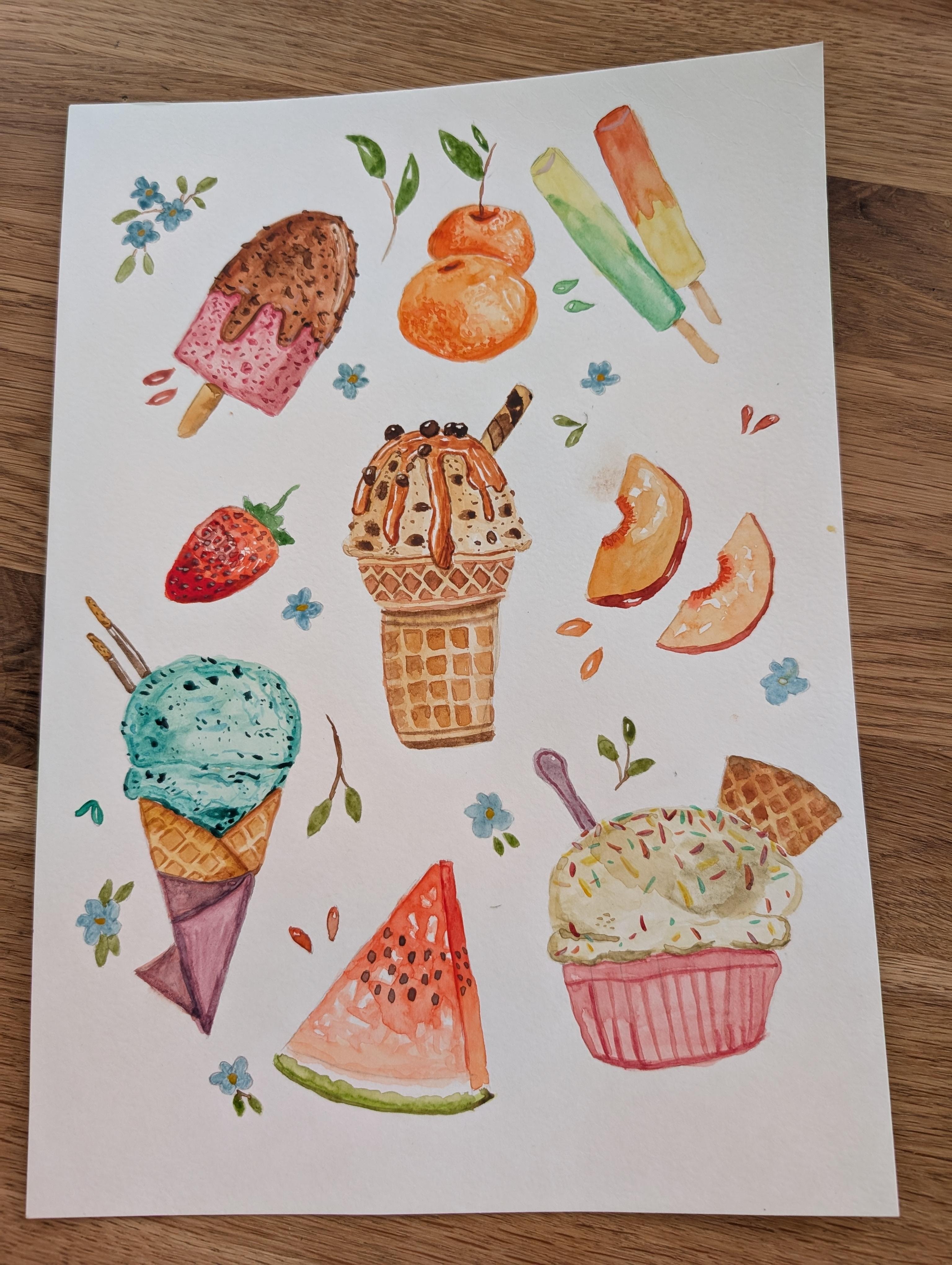 Summer treats - student project