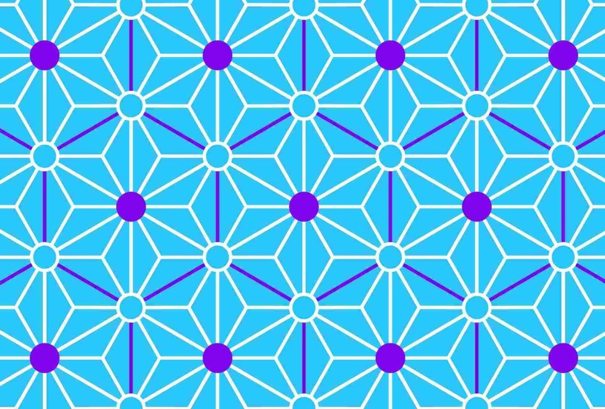 My Asanoha Motif Designs - student project