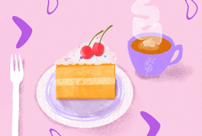 Cherry cake