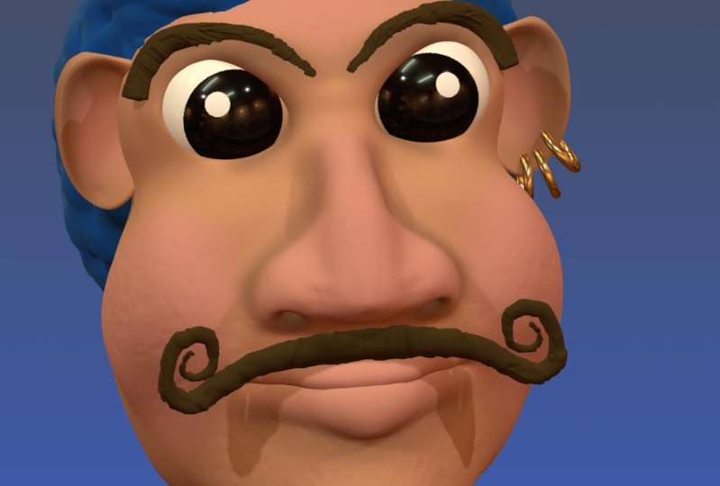 My cartoon head