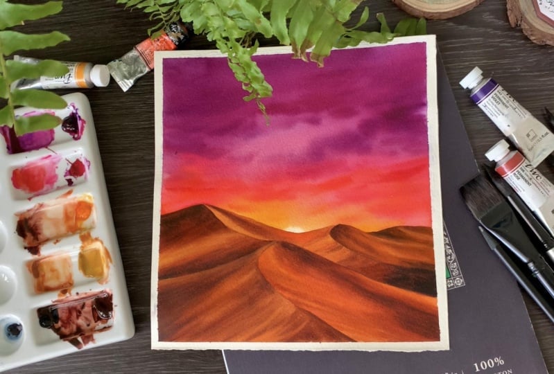 Desert Sunset