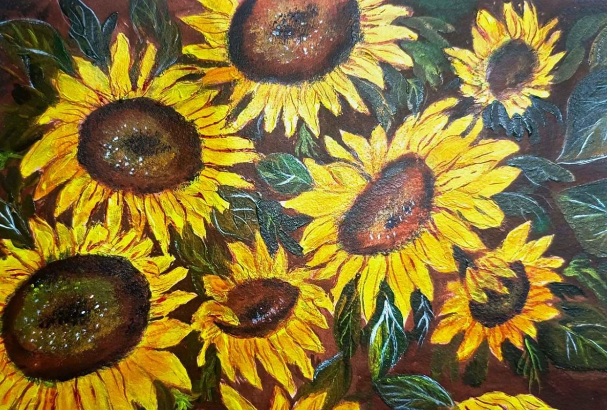Sunflowers - student project