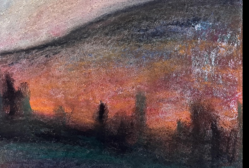 Edvard Munch Inspired Landscapes