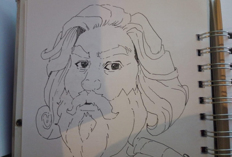 rostro en angulo