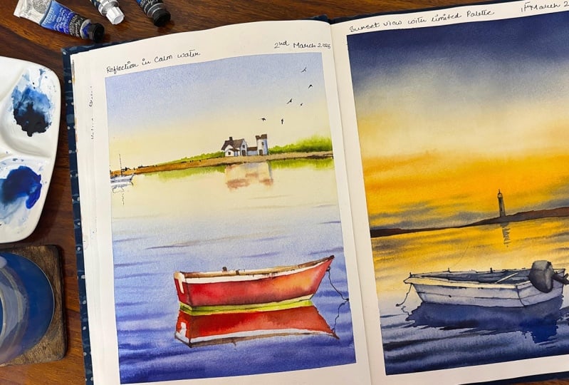 Boats & Reflection