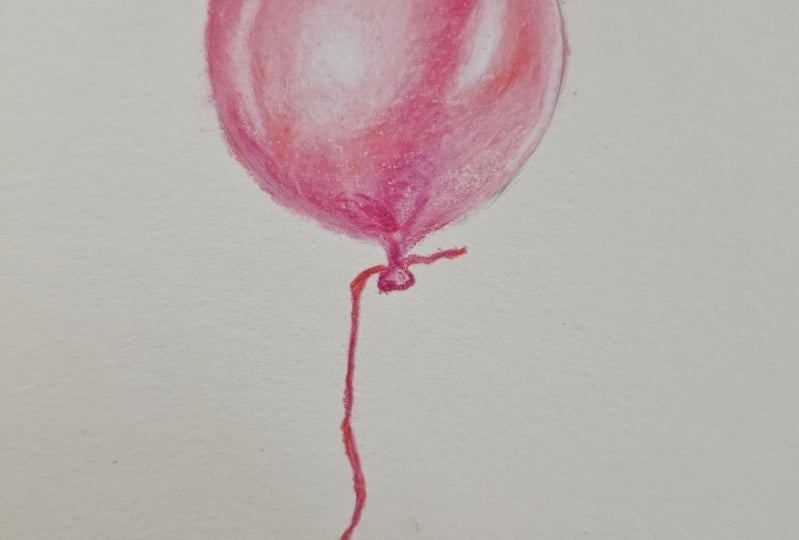 Balloon colored pencils