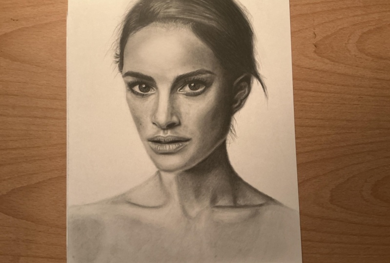 Drawing Realistic Portrait Project